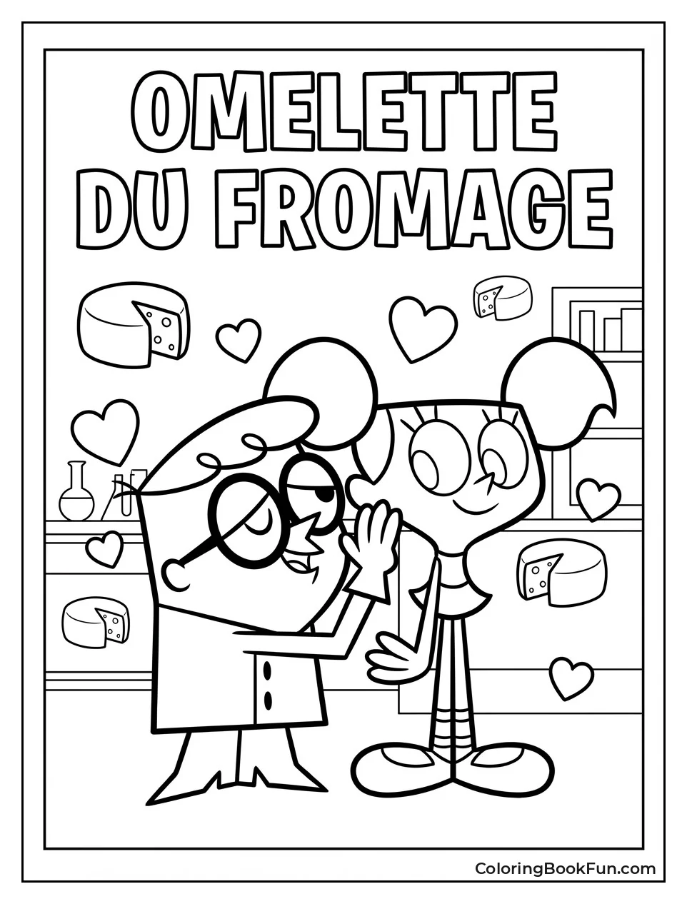 Dexter Whispers with Cheese Hearts