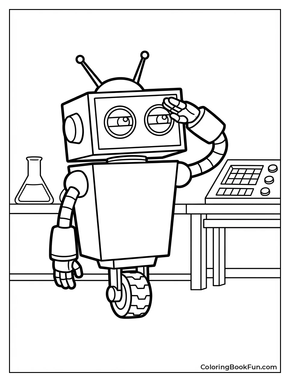 Robot Salutes Its Master