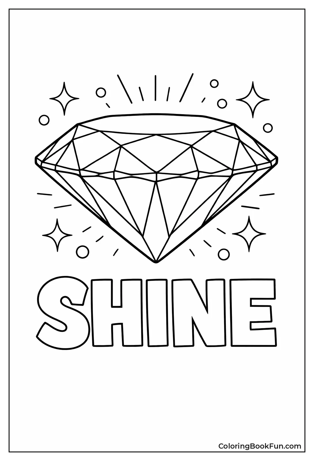 Brilliant Cut Diamond Side