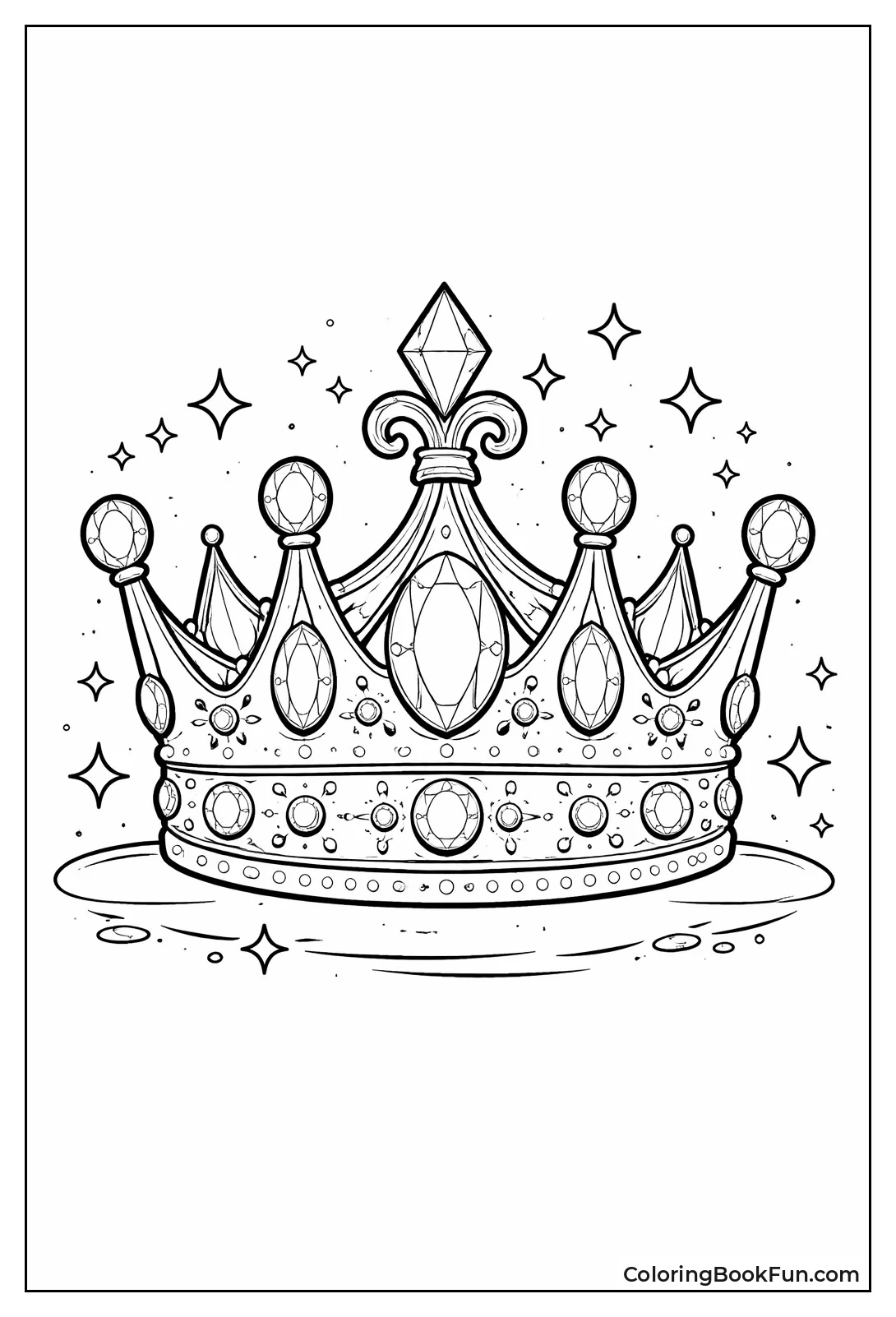 Diamond Encrusted Luxury Crown