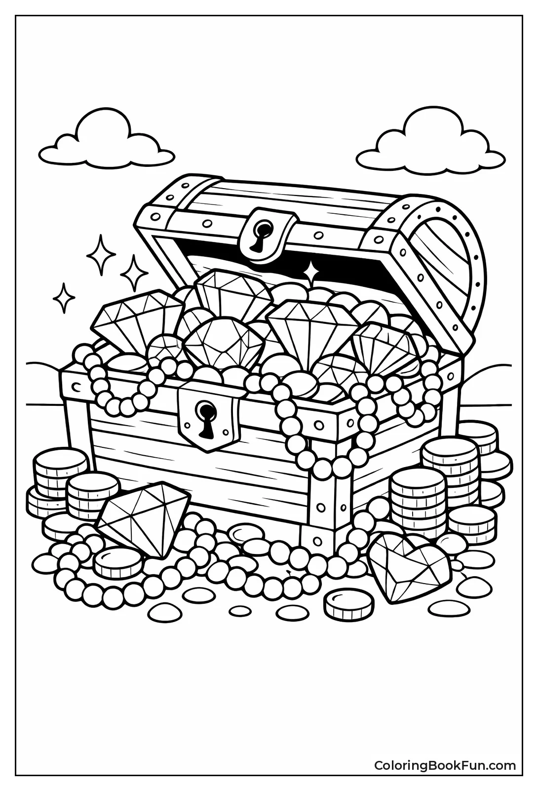 Treasure Chest of Diamonds