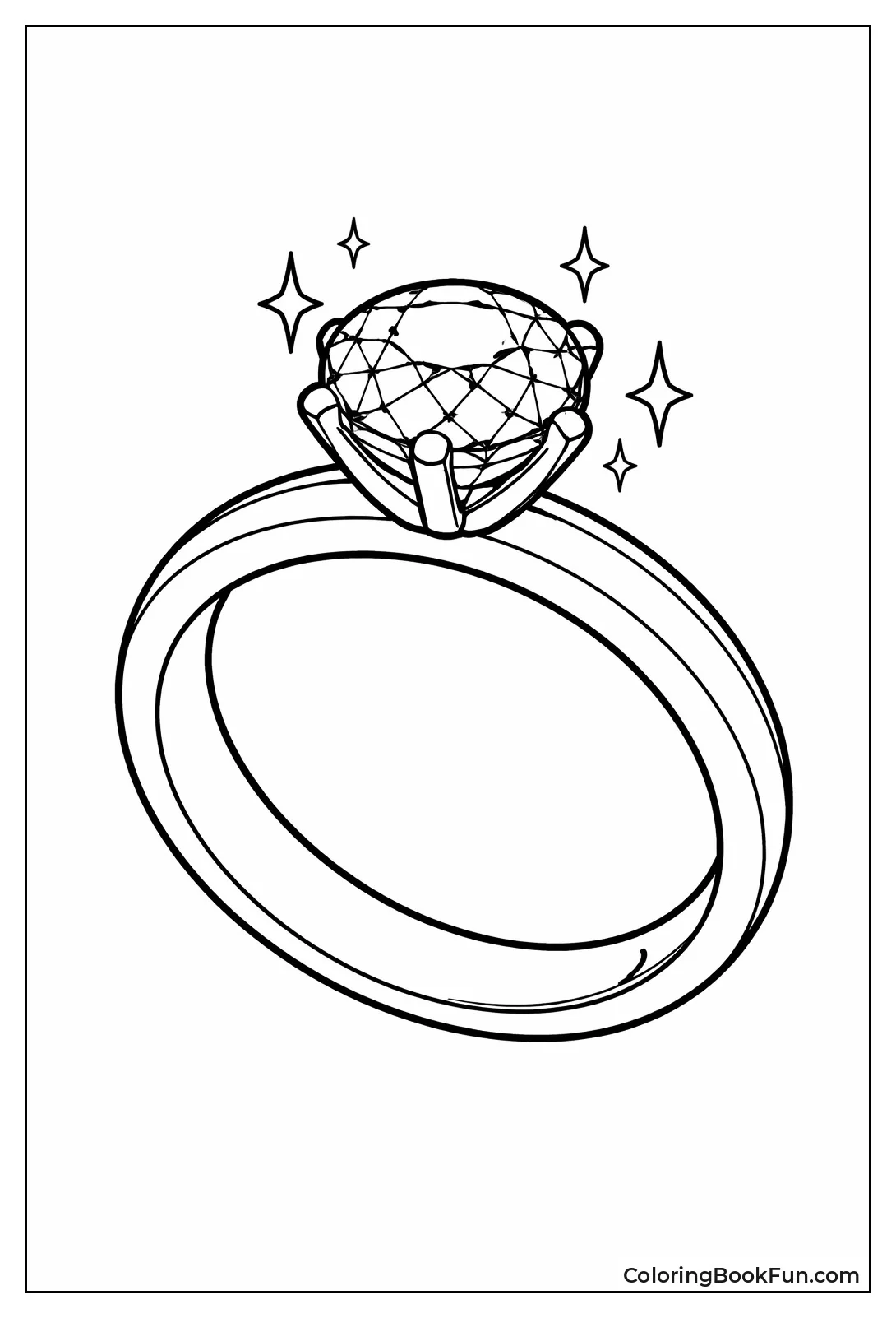 Solitaire Engagement Ring Diamond