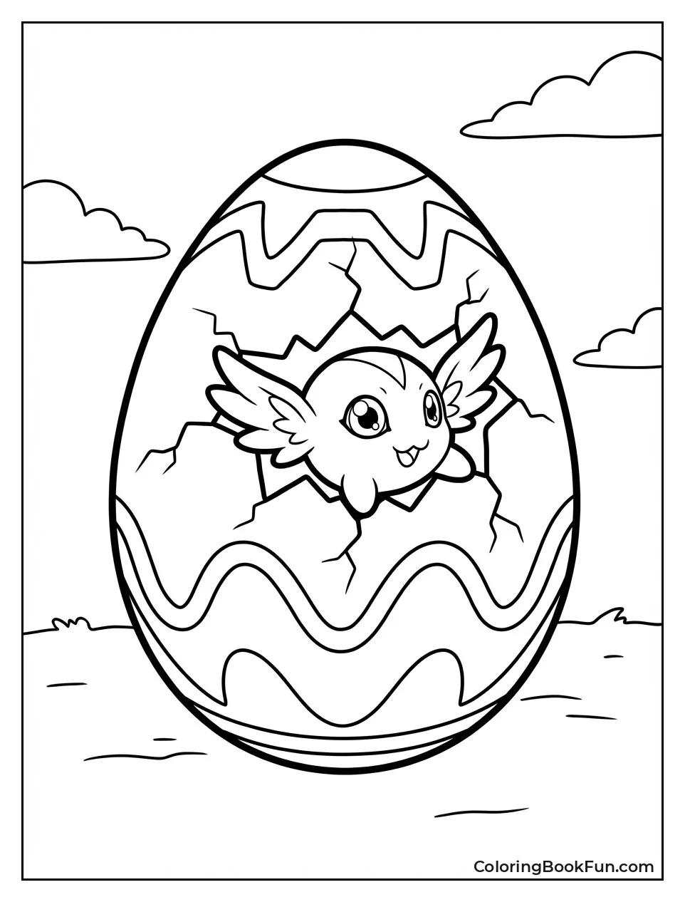 Digi-Egg Hatching Baby Digimon