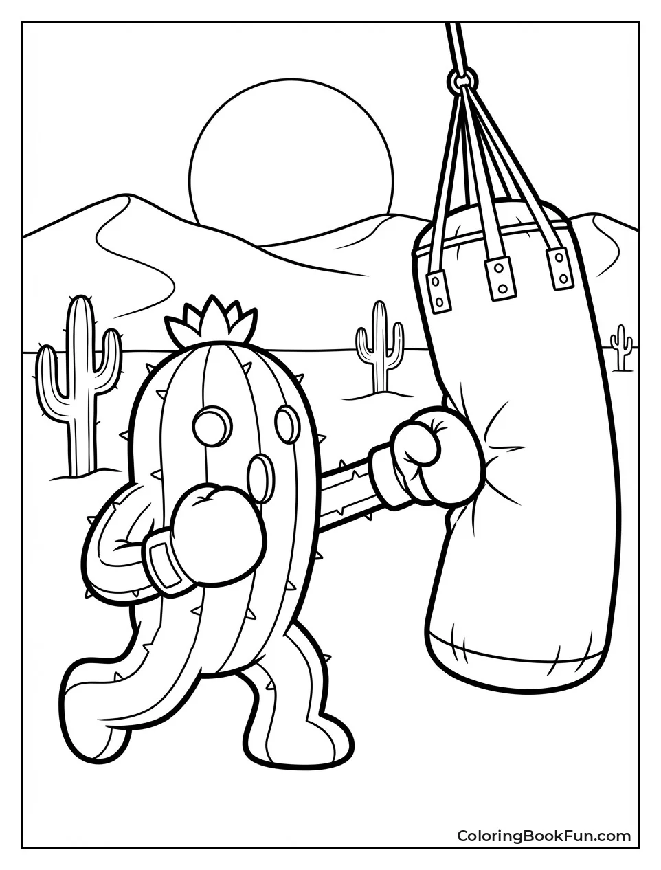 Togemon Punching Desert Bag