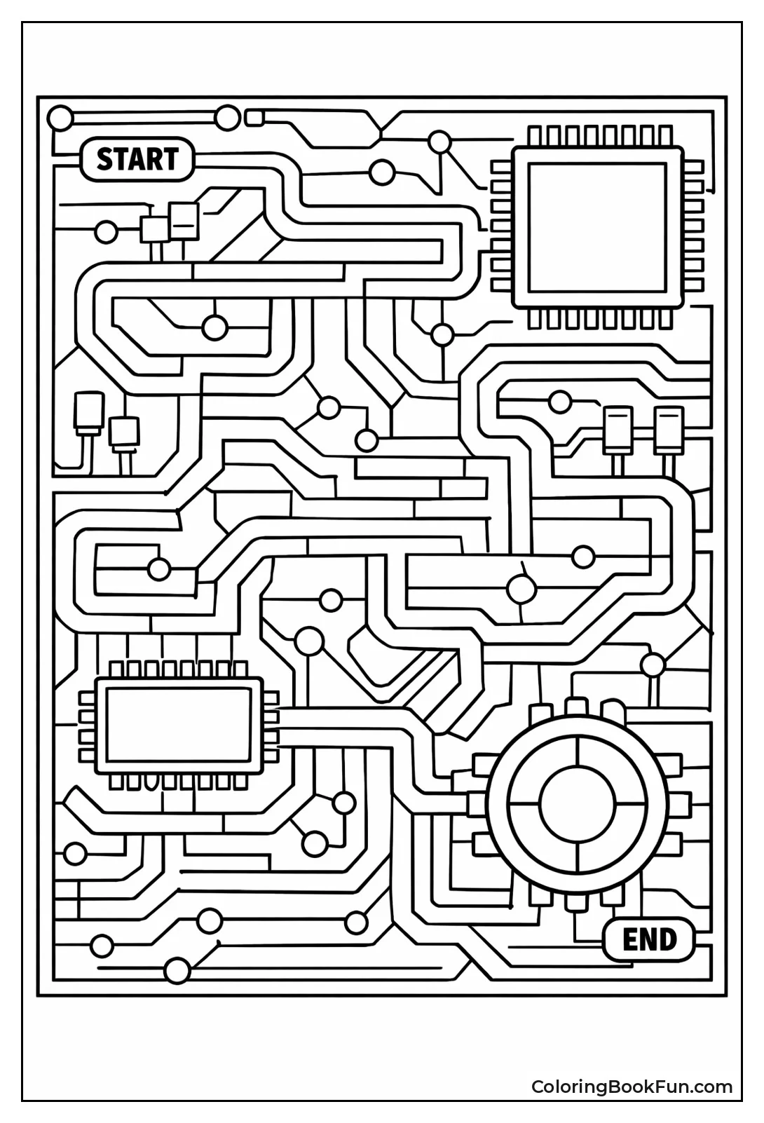 Circuits Form Tech Maze