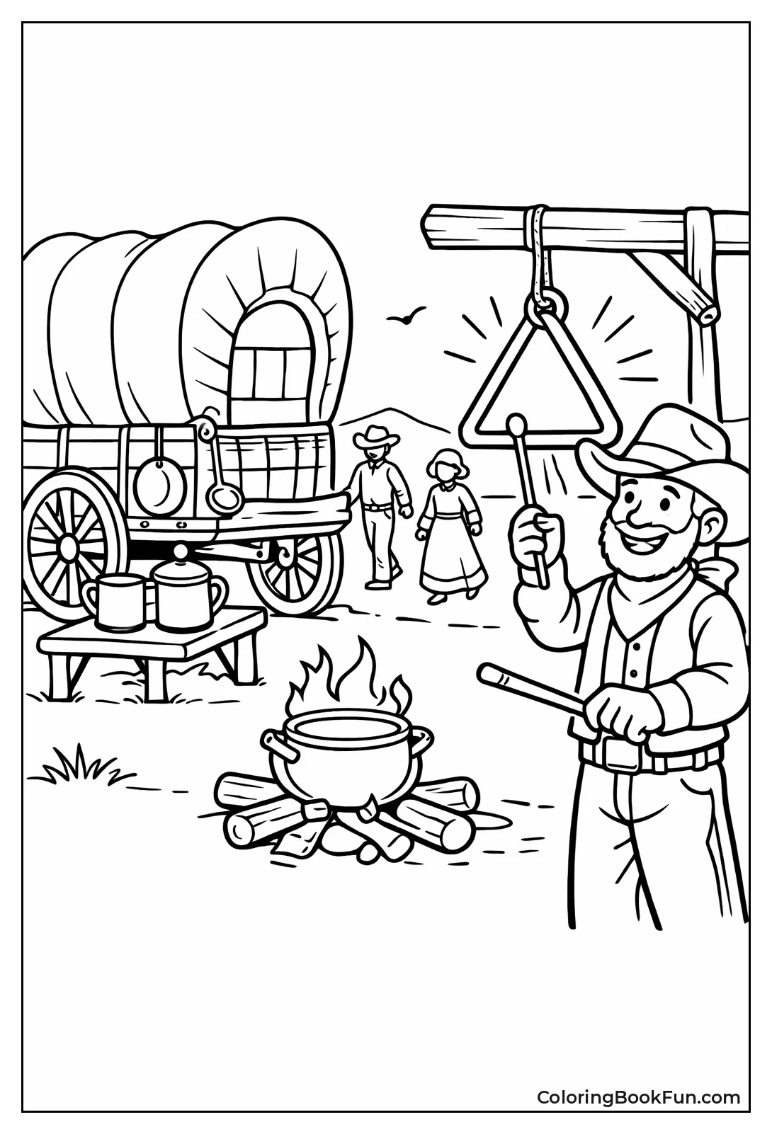 Dinner Triangle Bell