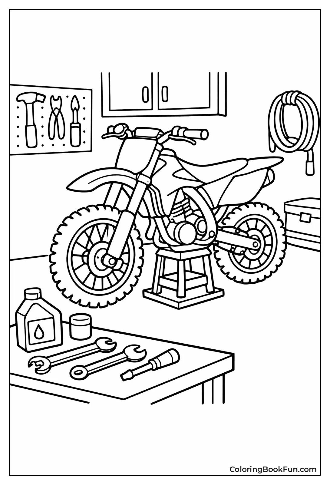 Dirt Bike Garage Fix