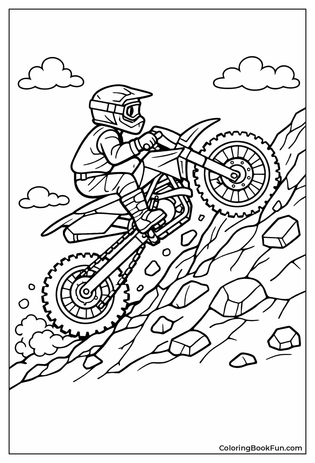 Hill Climb Rocky Bike