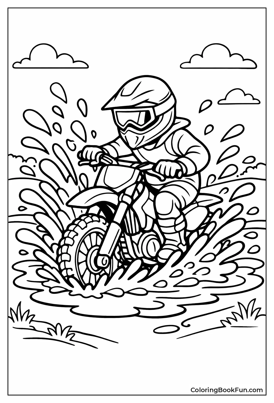 Mud Puddle Big Splash