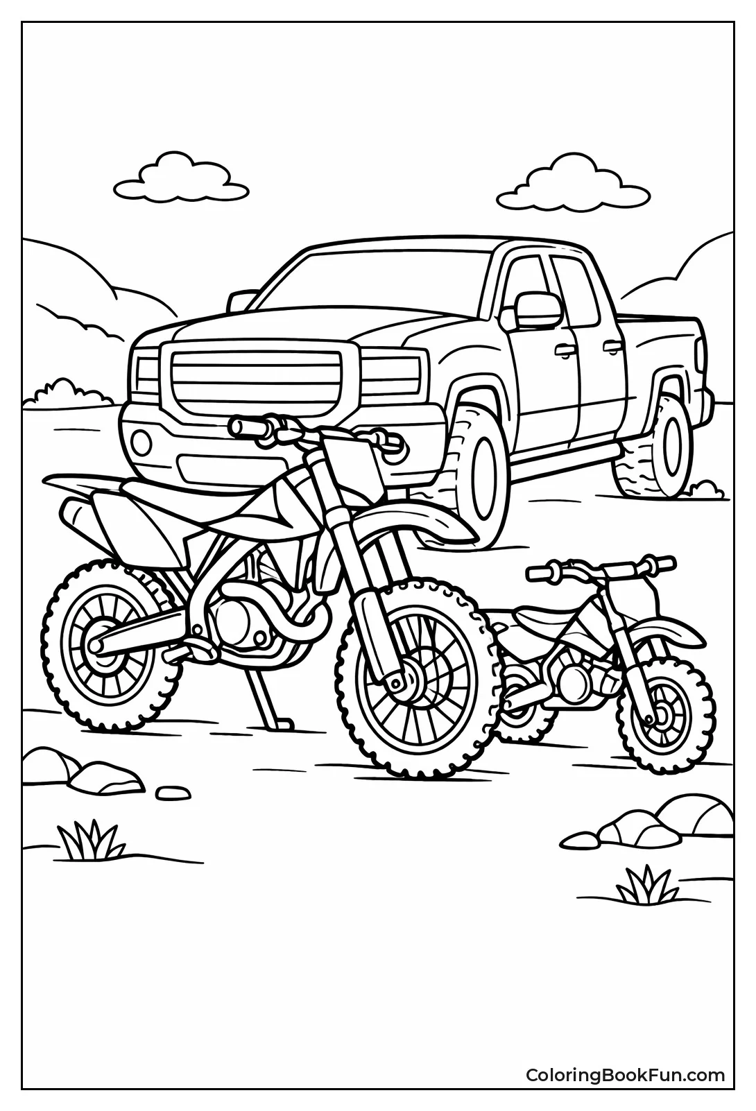 Bikes and Truck Sizes