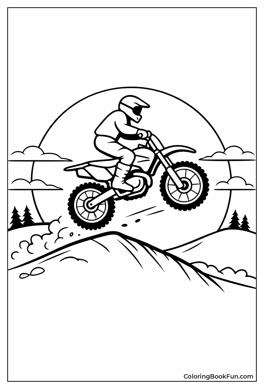 Sunset Jump Silhouette