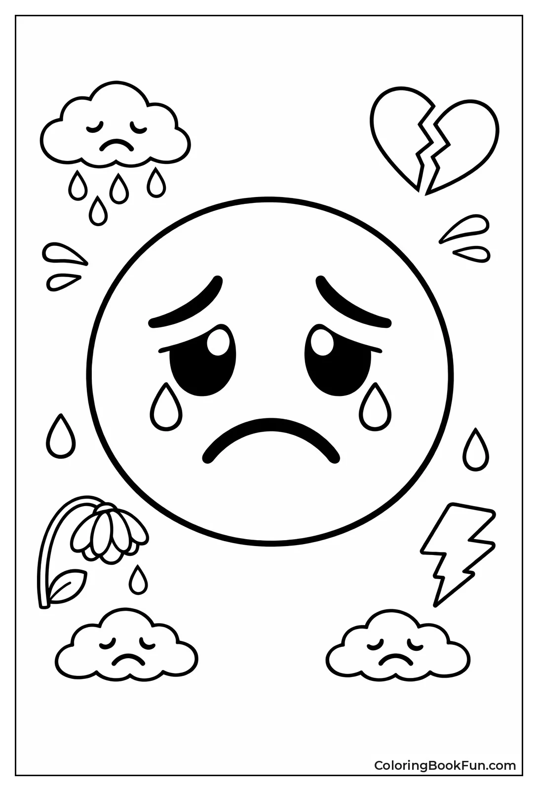 Disappointed Face with Sad Eyes