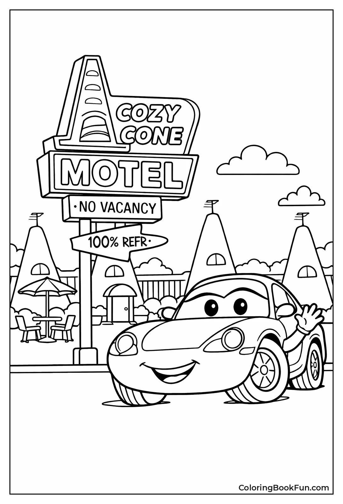 Sally Welcomes Cozy Cone Guests