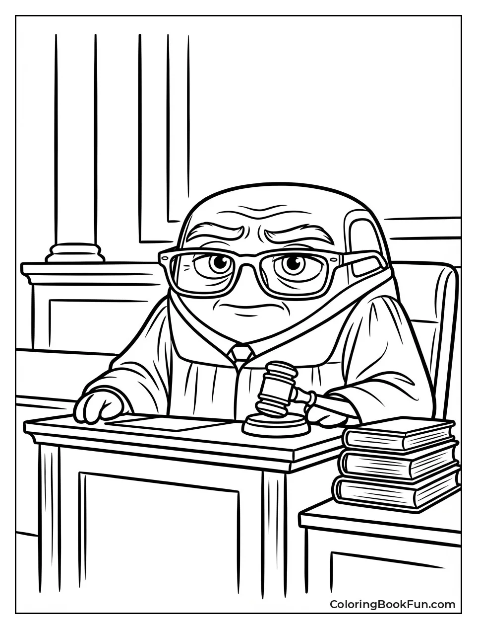 Wise Doc Hudson Wears Glasses