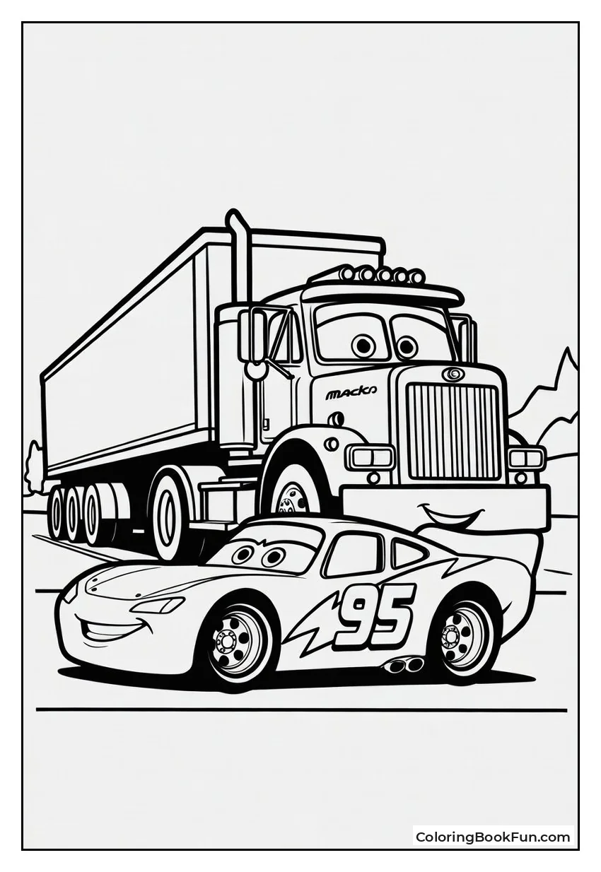 Mack Hauls McQueen
