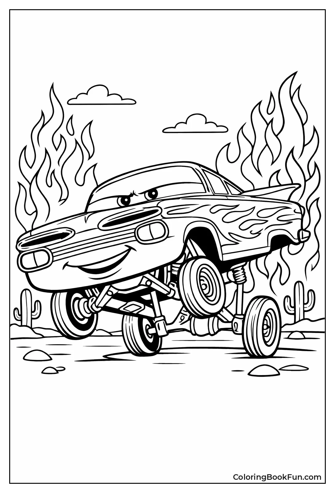 Ramone Poses Flashy Lowrider