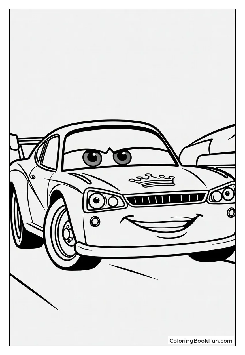 King in Victory Pose