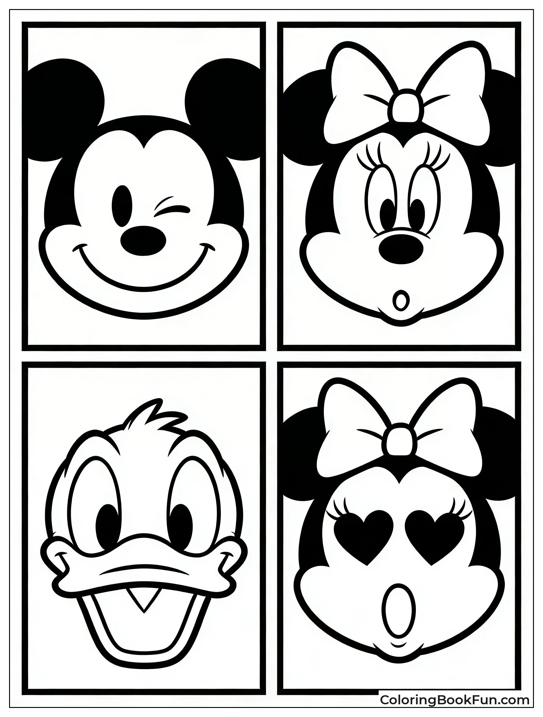 Disney Characters as Emojis