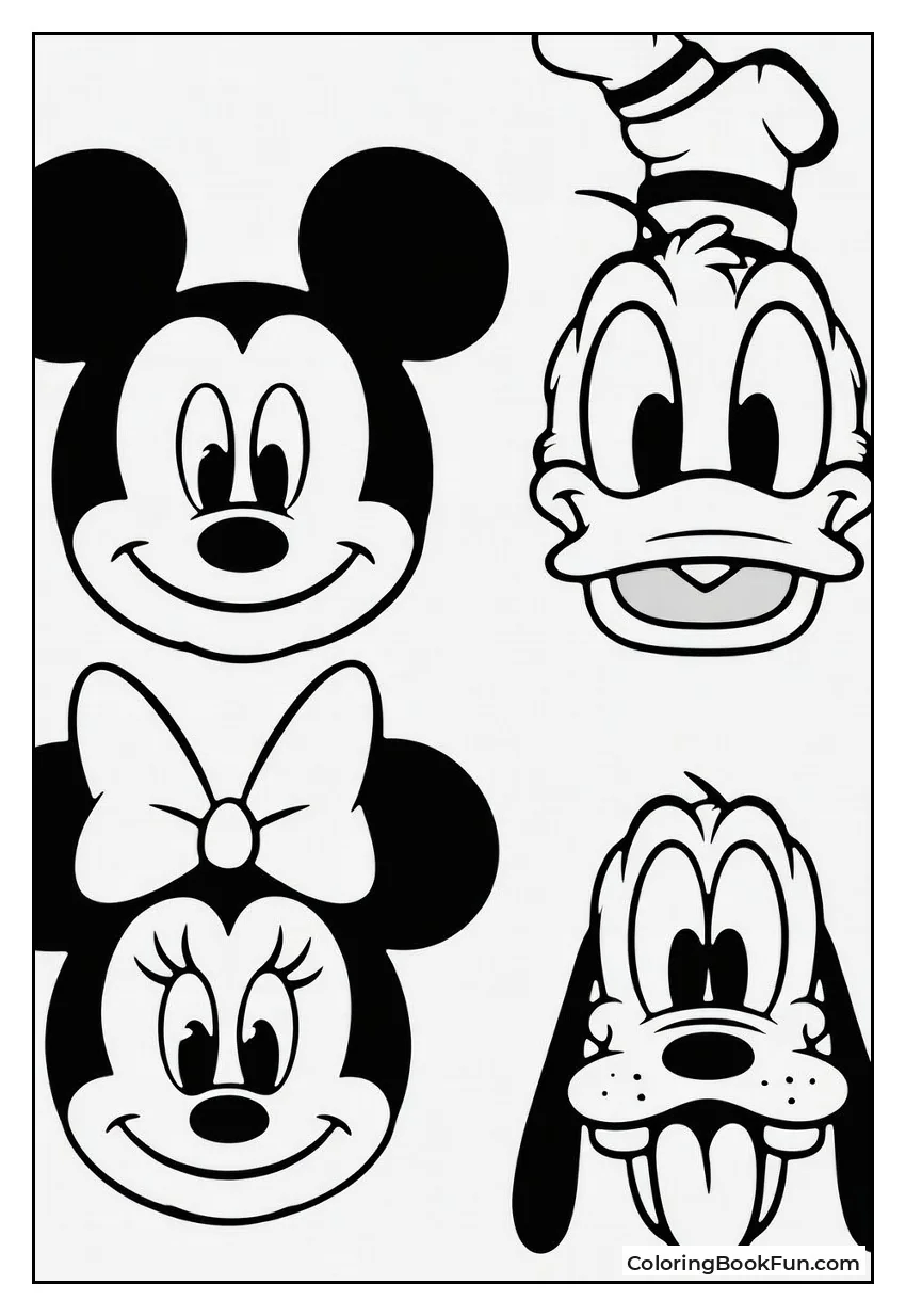 Disney Characters as Emojis