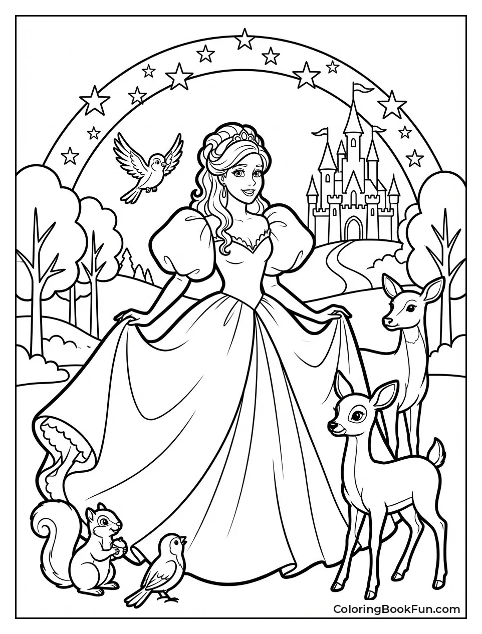 Giselle Dances with Woodland Animals