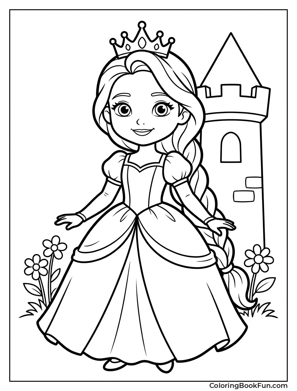 Snow White with Apple