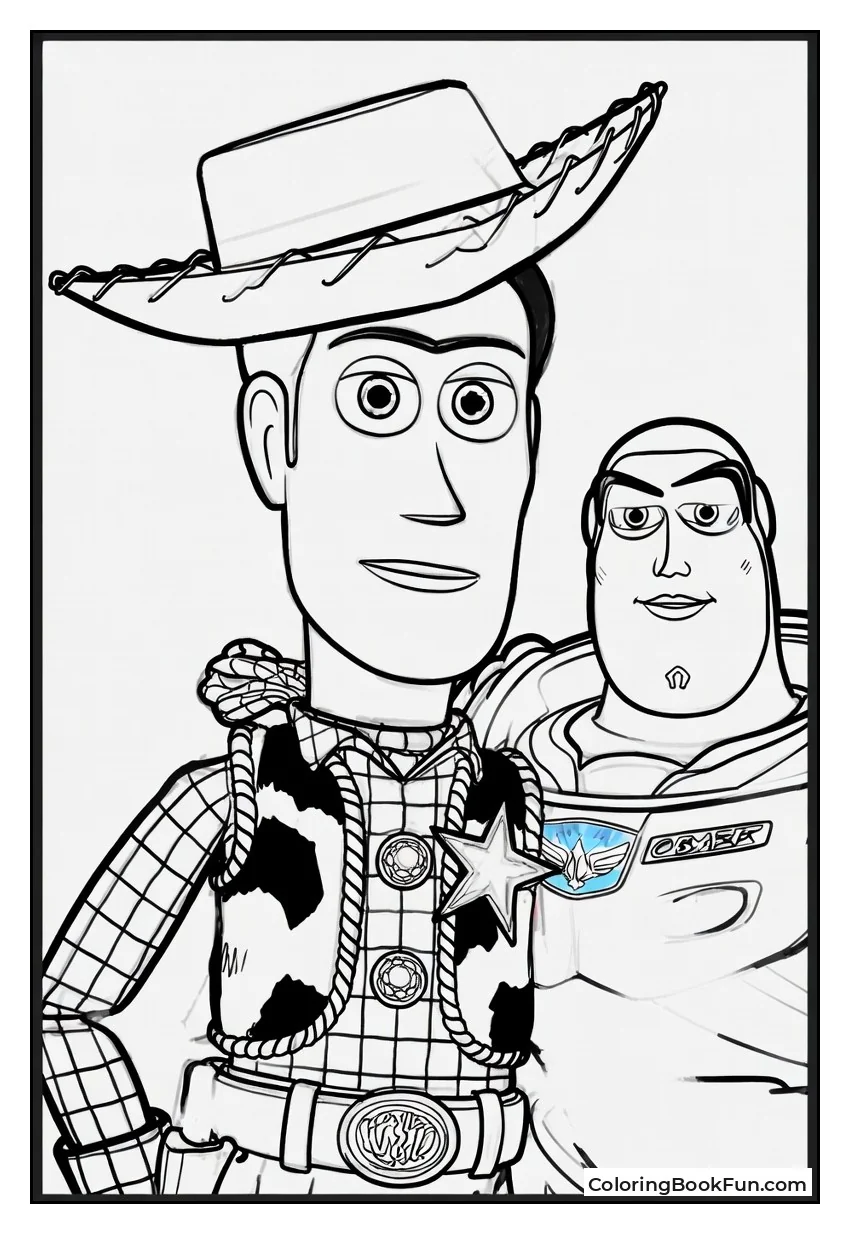 Woody and Buzz Make Disney Magic