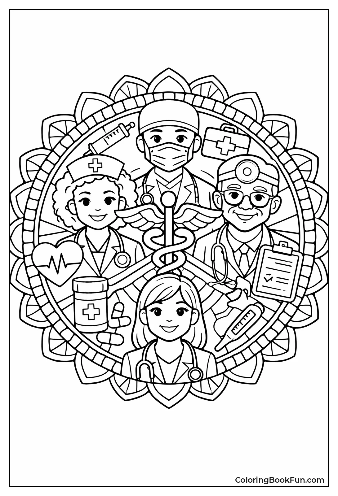 Diverse Doctors Mandala