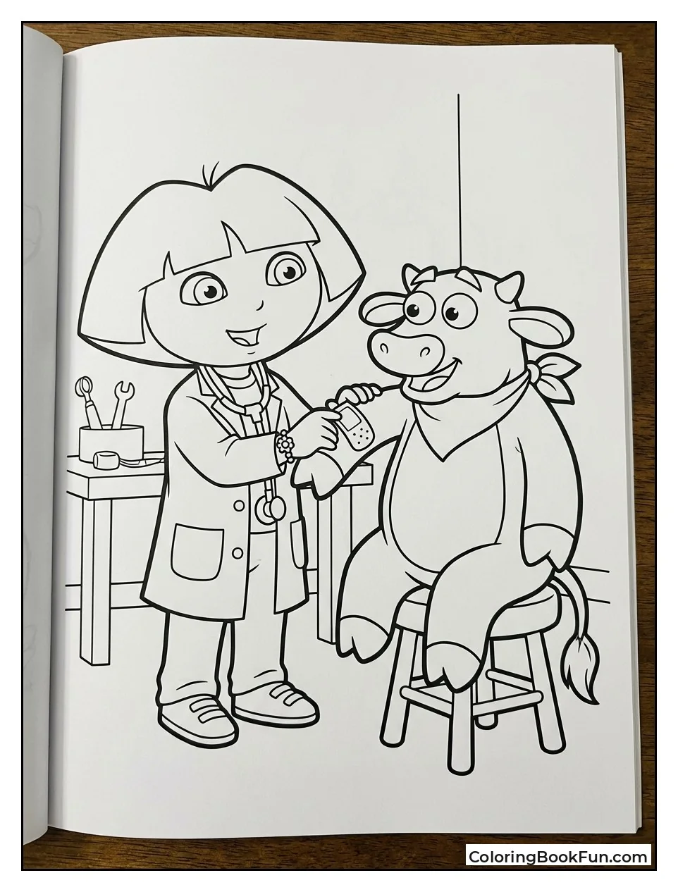 Doctor Dora Checks Benny