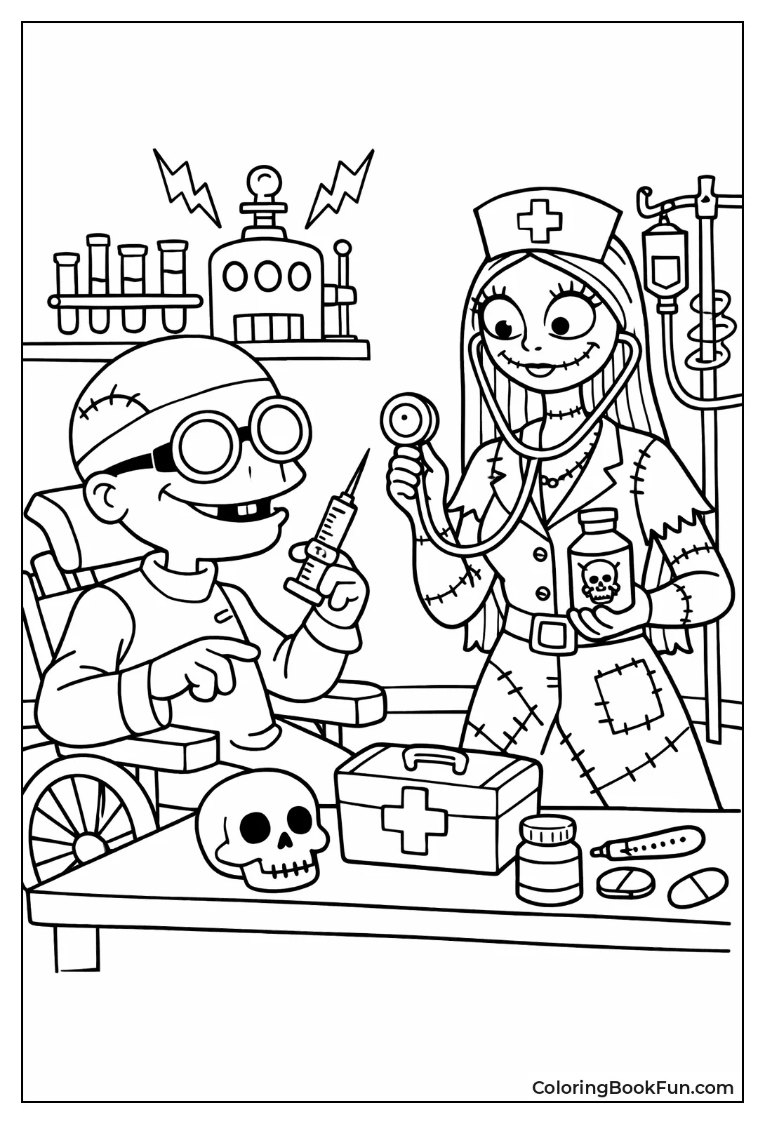 Finkelstein in Spooky Lab