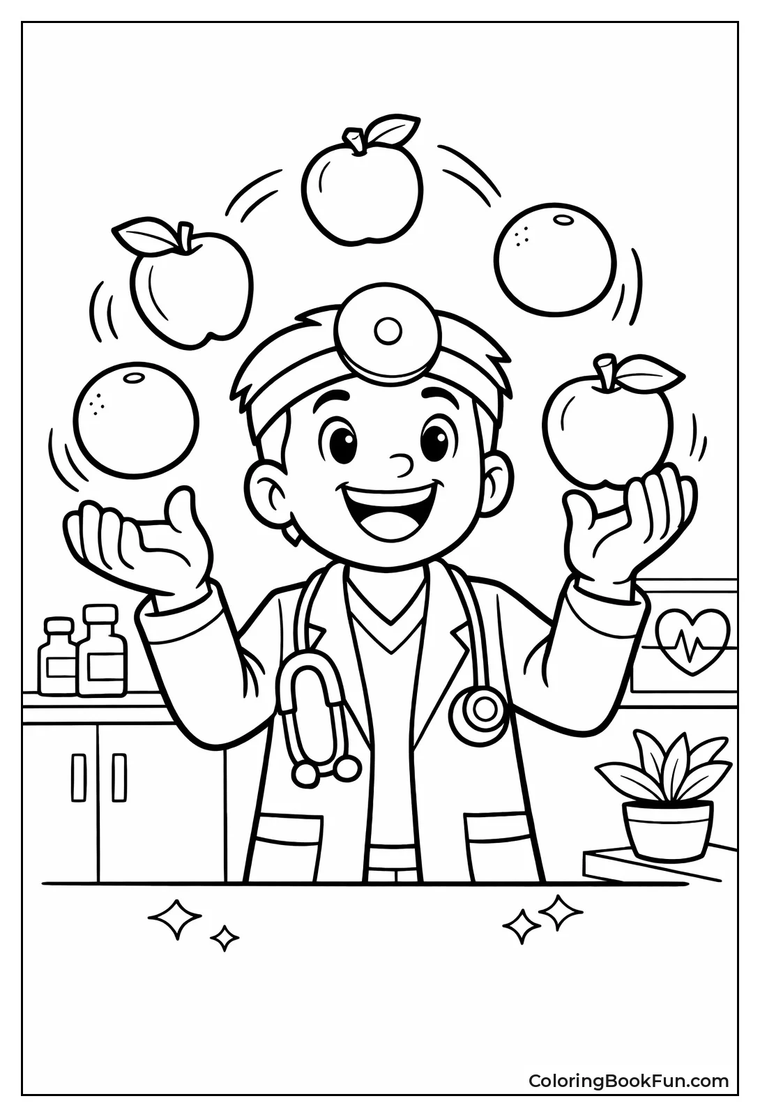 Doctor Juggles Fruits