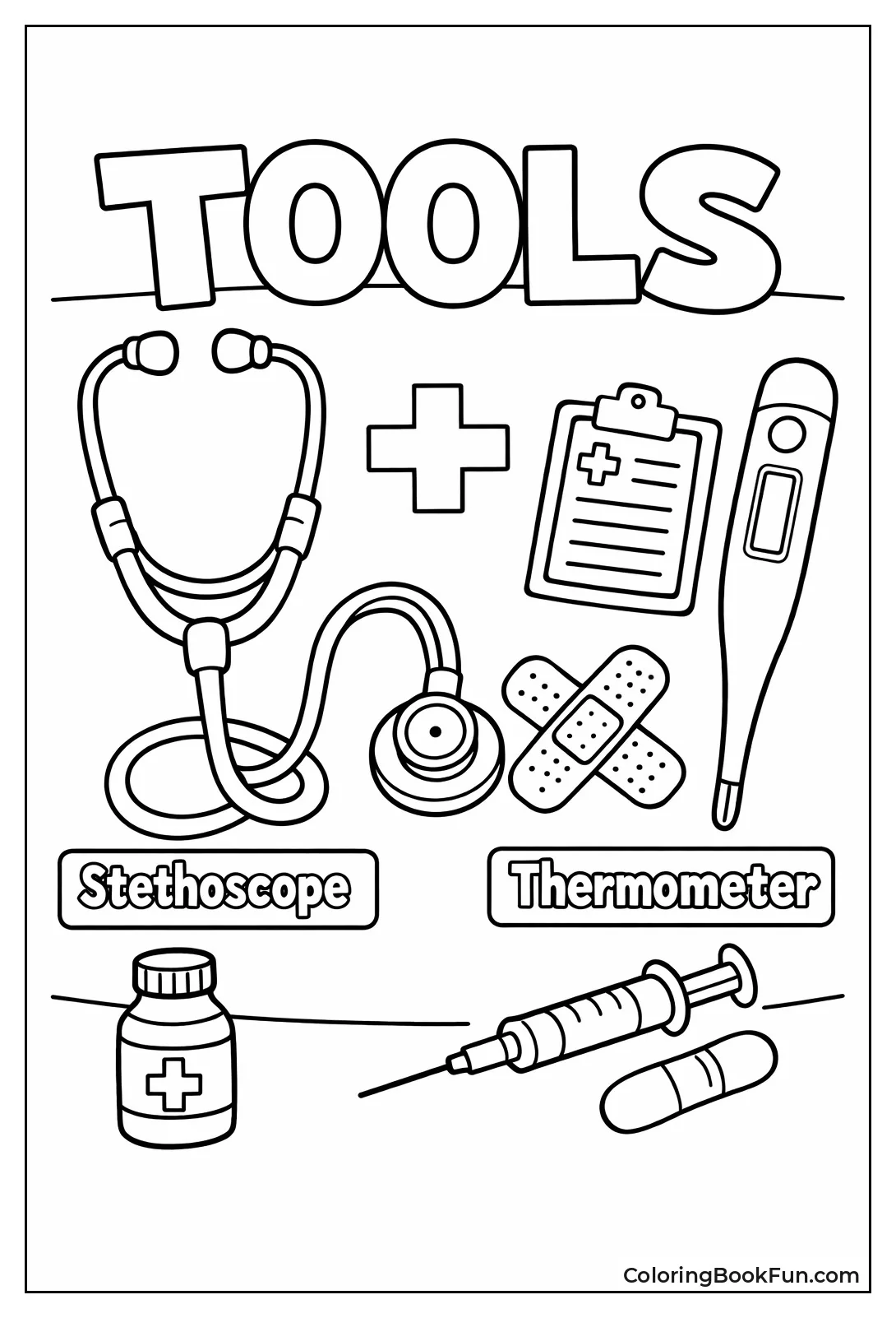 Labeled Medical Tools