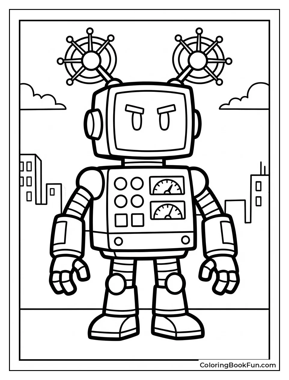 80-HD Robot Stands Tall