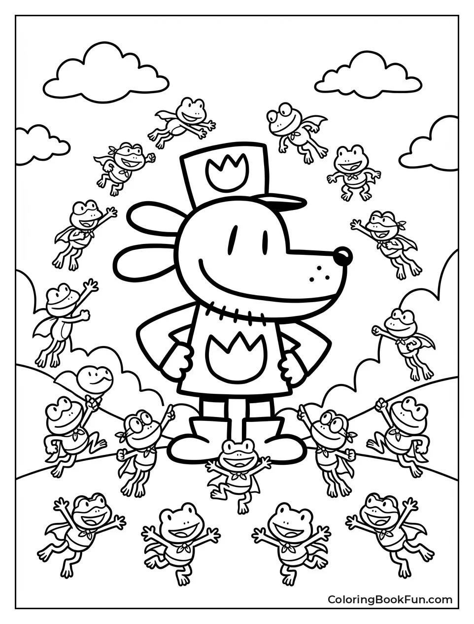 Baby Frogs Leap Joyfully