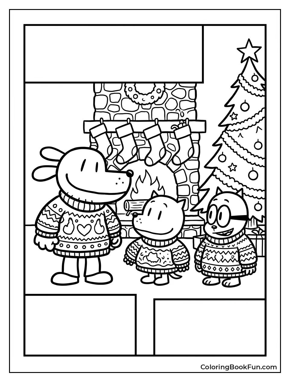 Buddies Swap Christmas Gifts