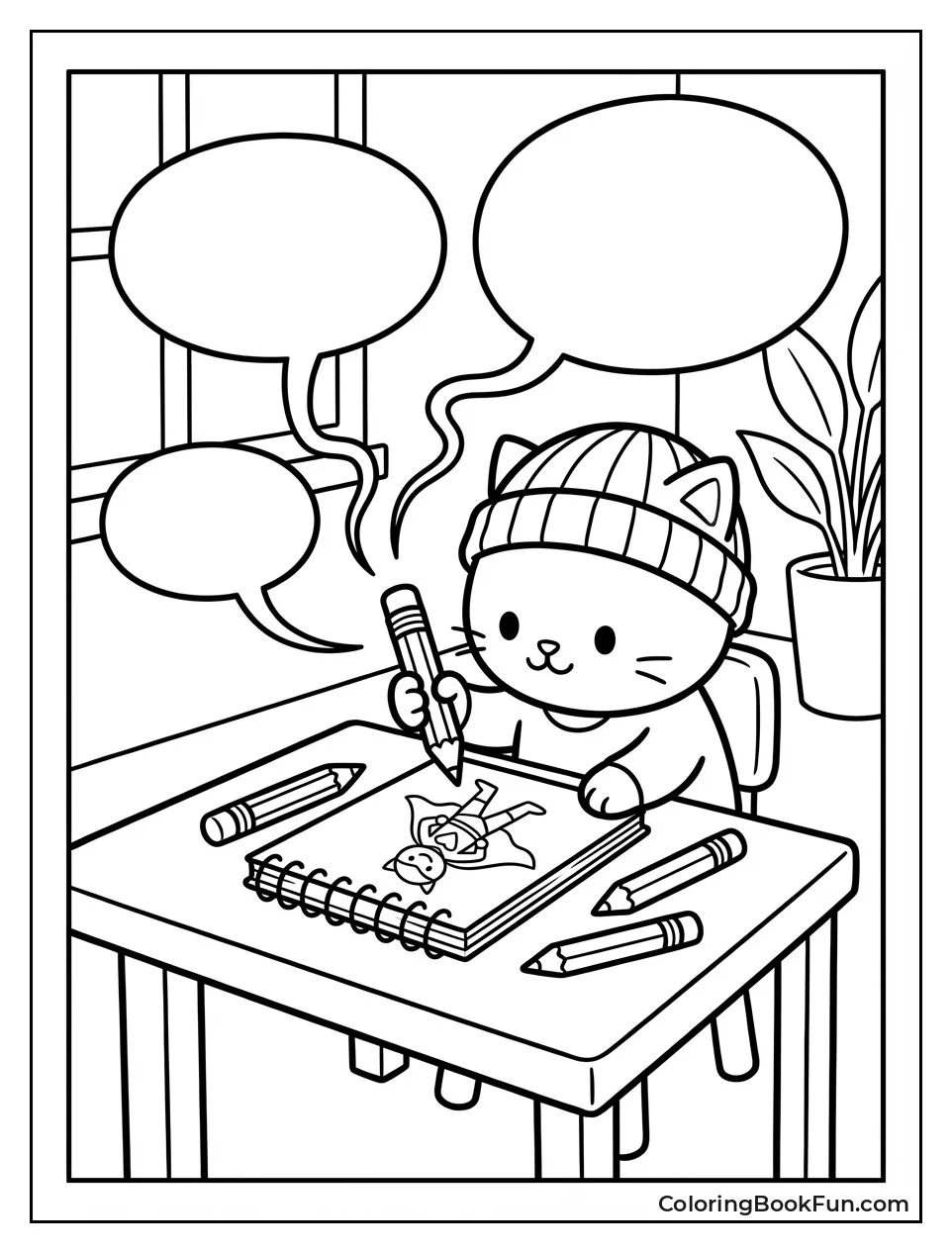 Li'l Petey Sketches Comics