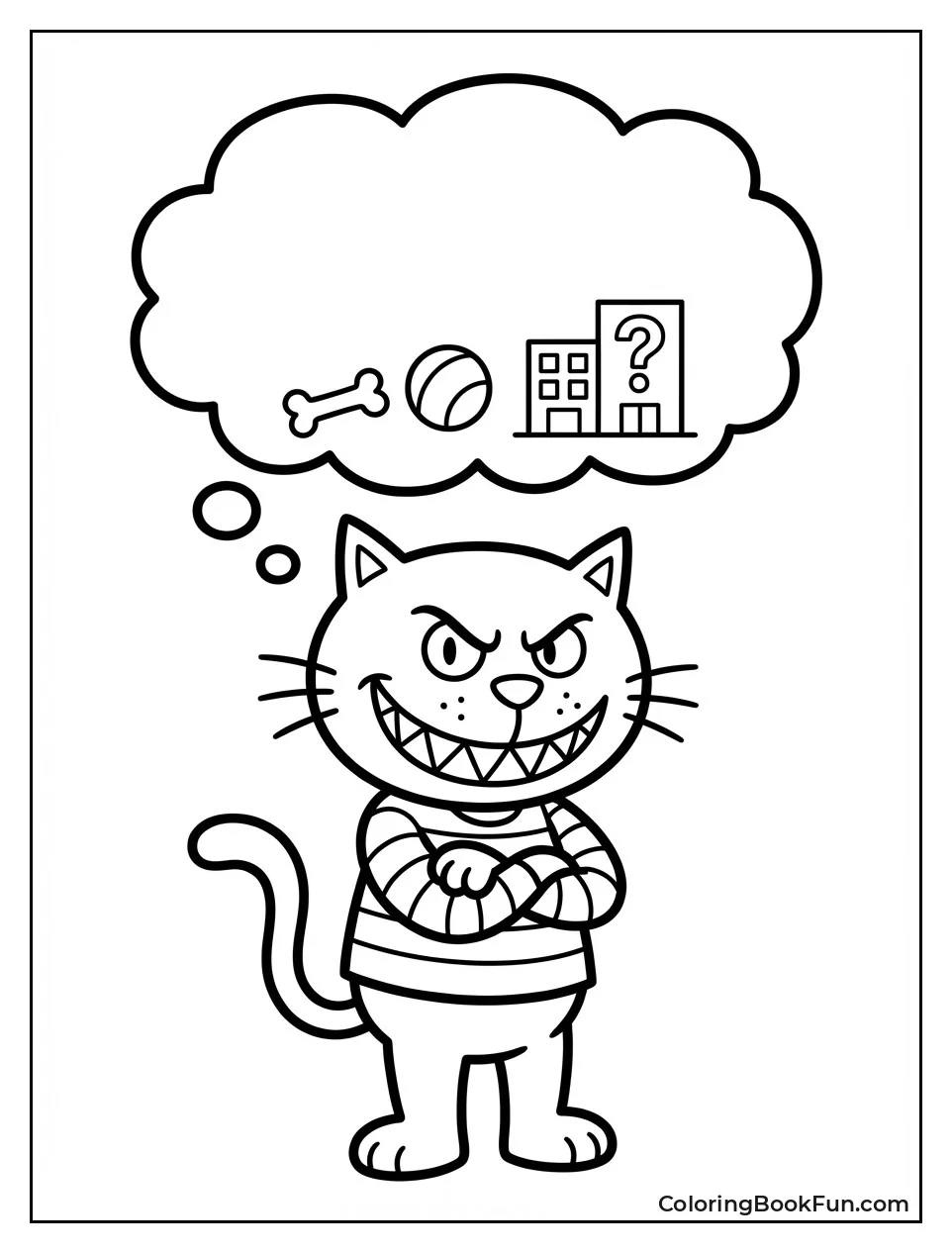 Petey Cat Schemes Evilly