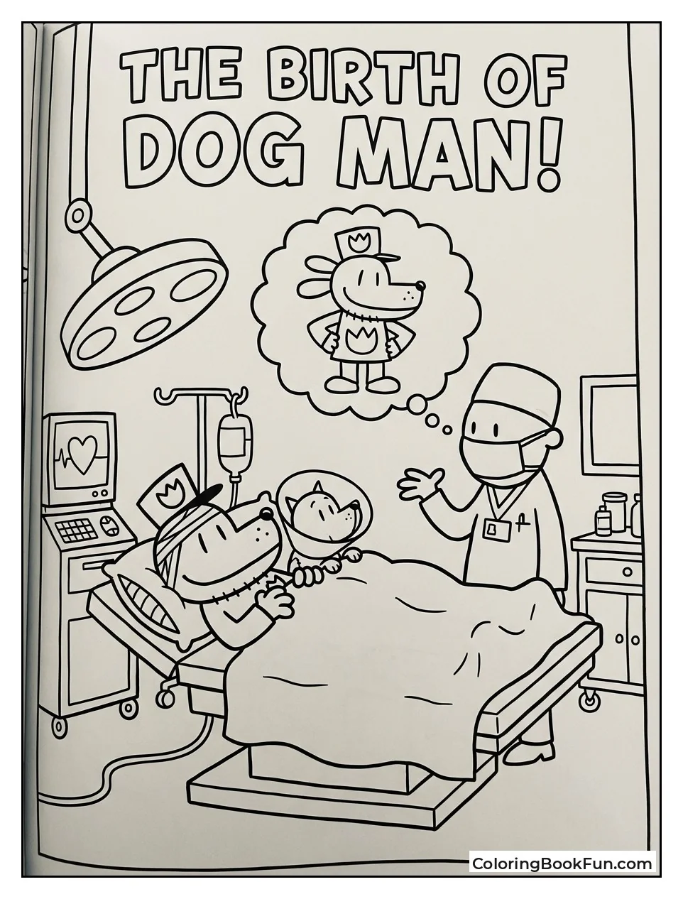 Surgery Makes Dog Man