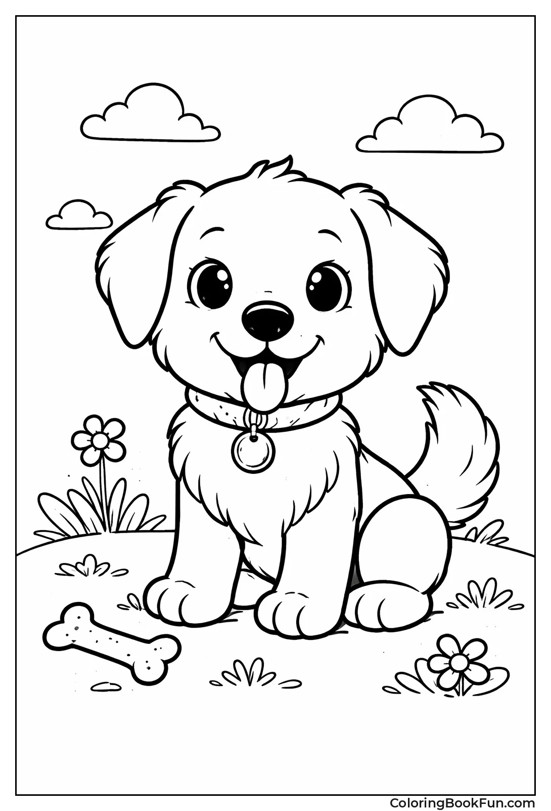 Friendly Dog Portrait