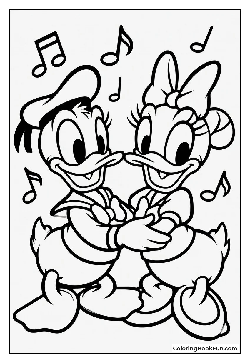 Donald Dancing with Daisy
