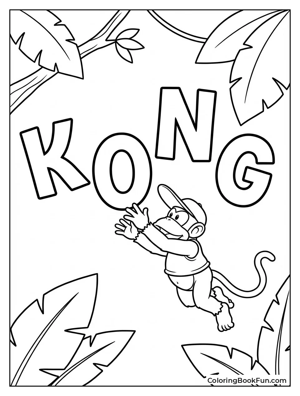 Diddy Grabs K O N G Letters