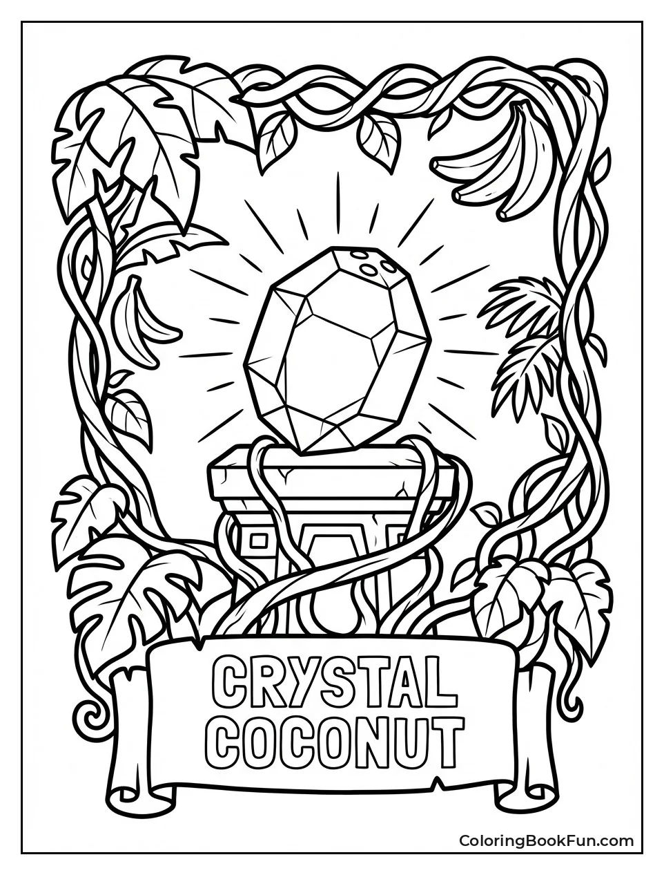 Crystal Coconut Shines Brightly