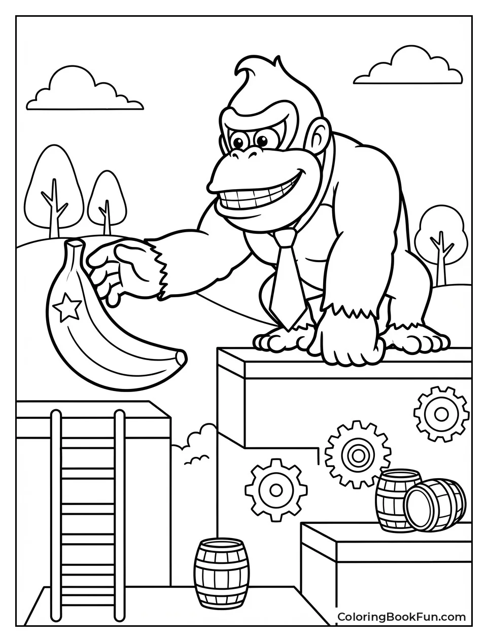 Donkey Kong Reaches Golden Banana