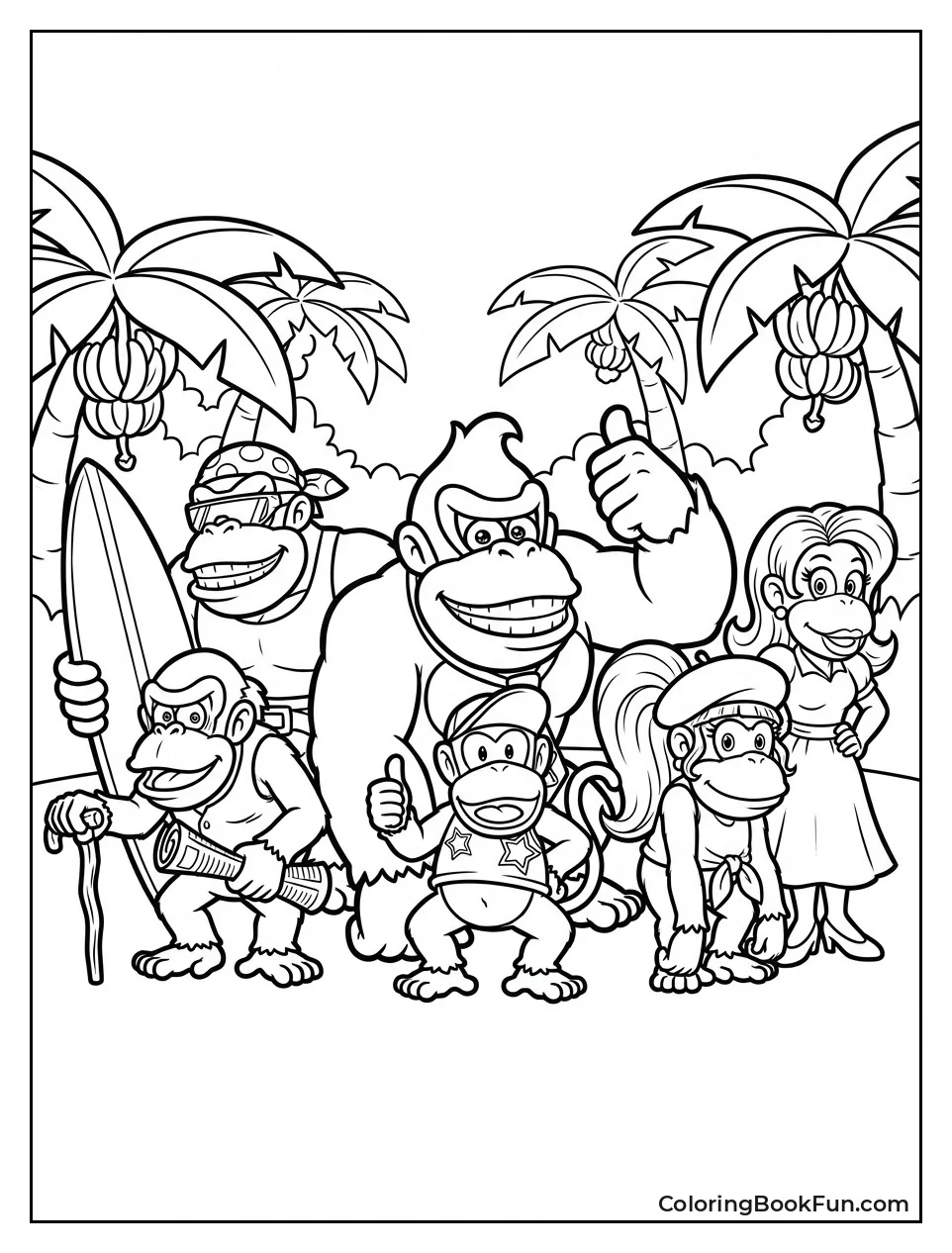 Kong Family Poses Happily