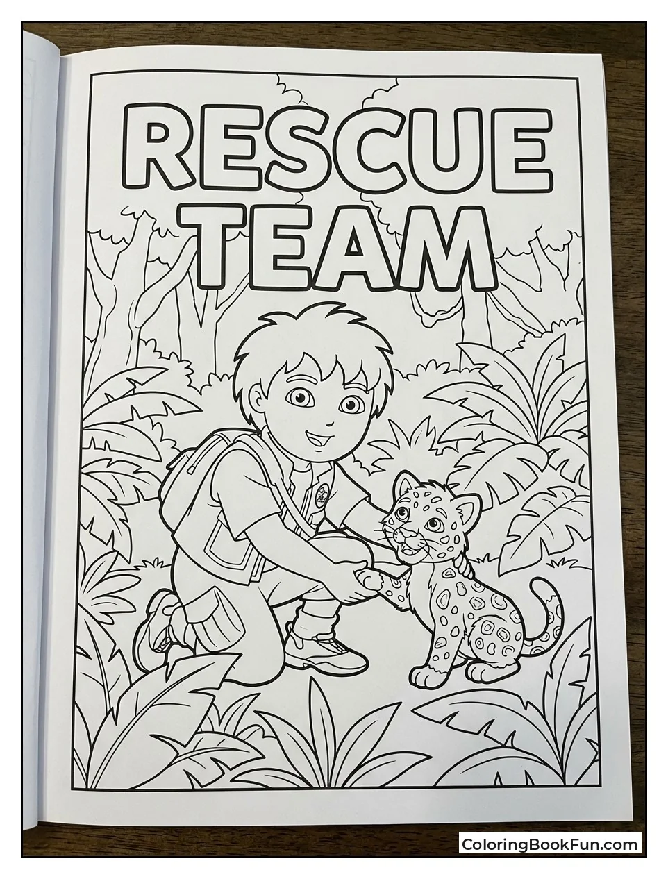 Diego Helps Baby Jaguar