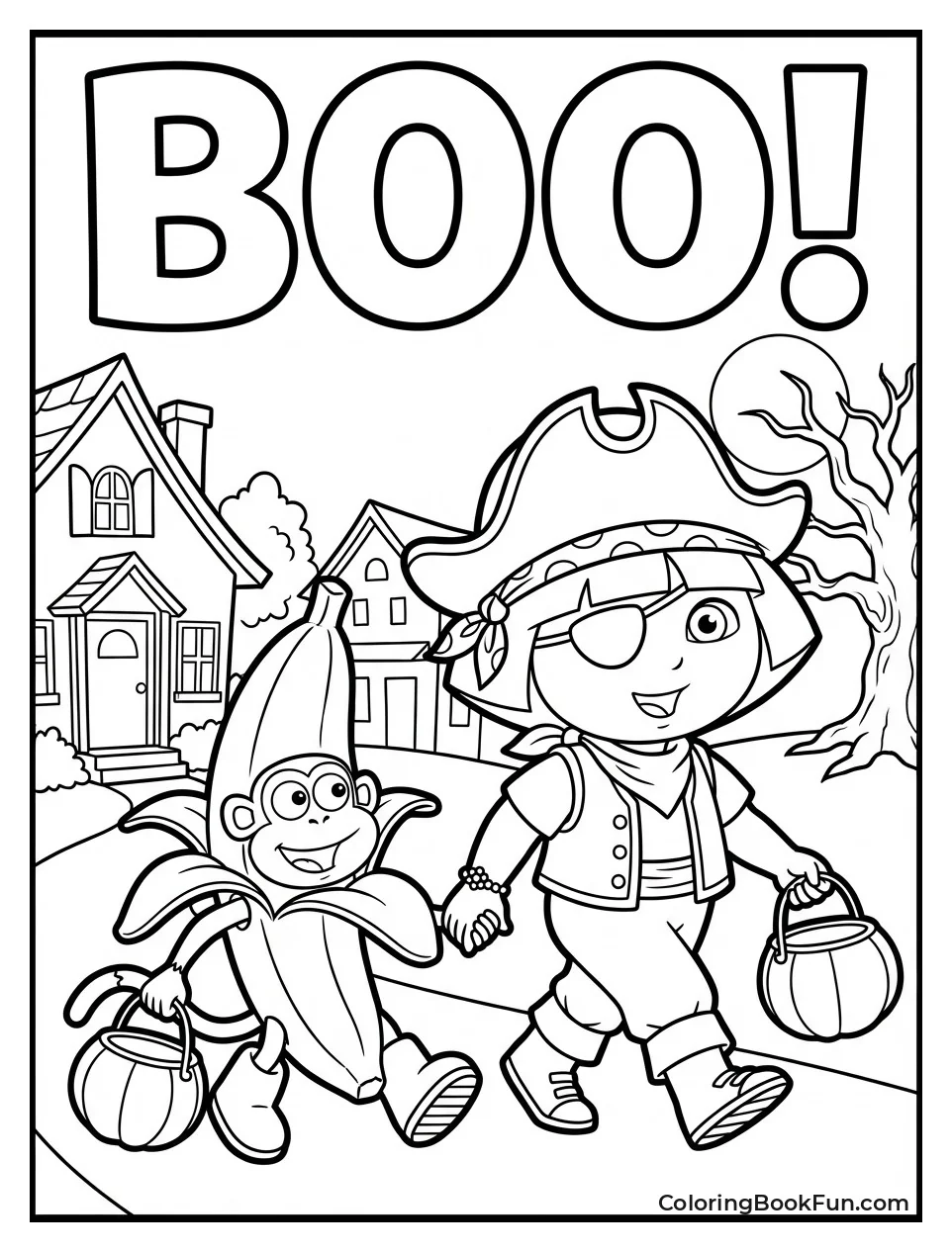 Pirate Dora Trick Treats