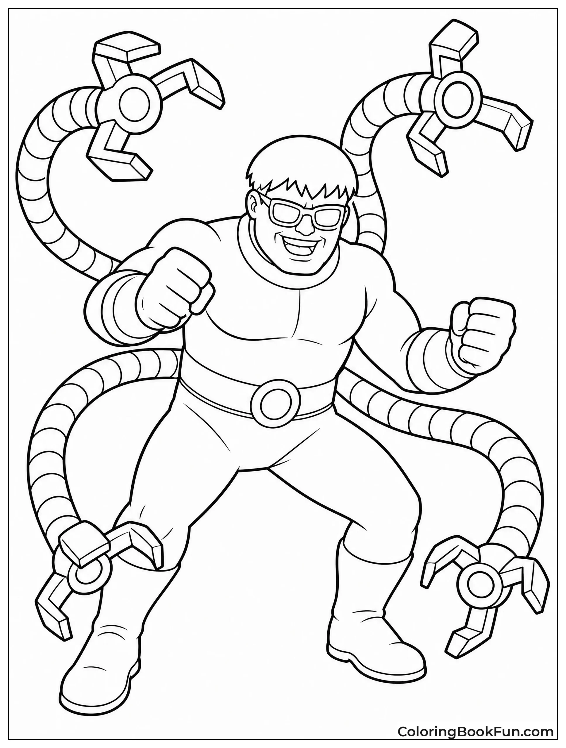 Doctor Octopus with Mechanical Arms