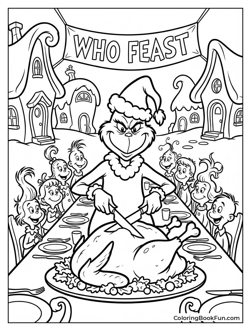 Grinch Carves Roast Beast