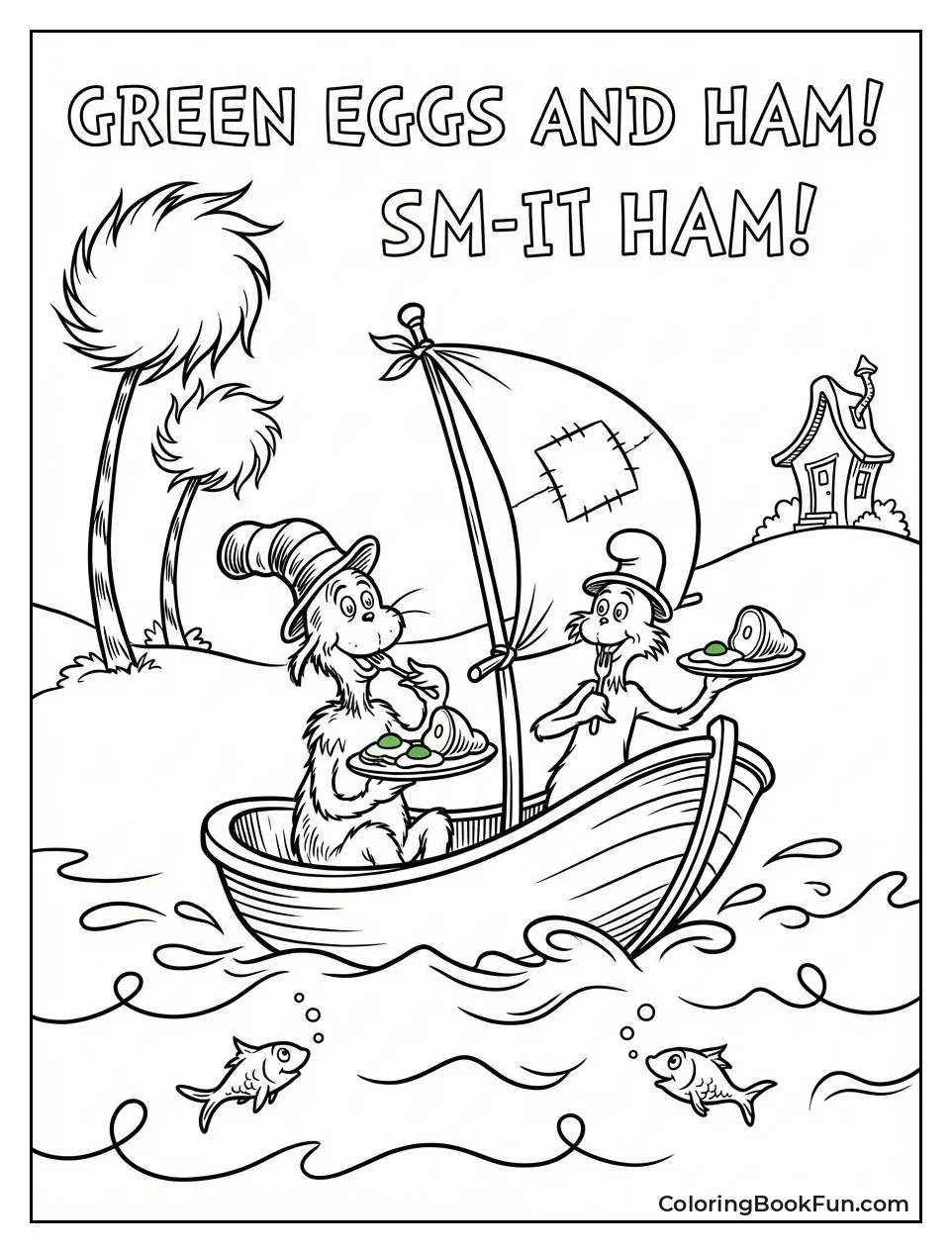 Friends Eat Green Eggs