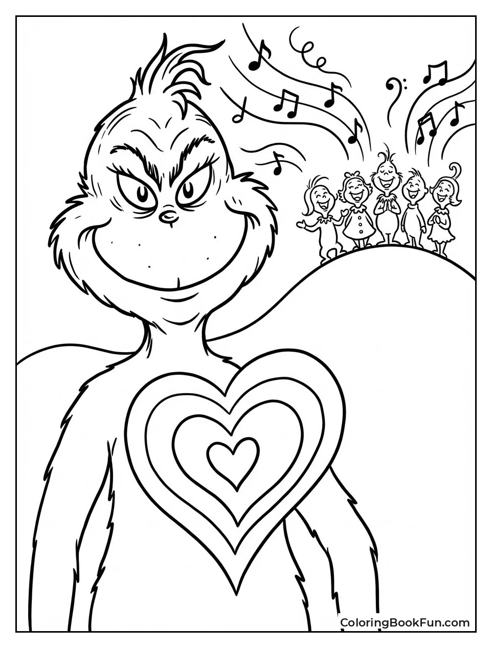 Grinch Heart Grows Big