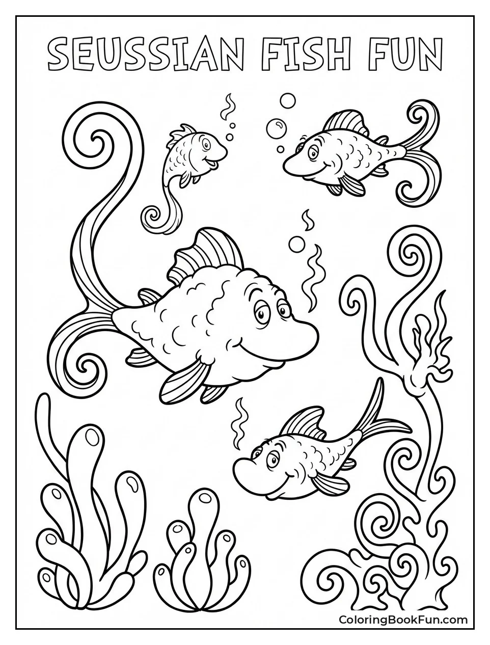 Strange Fish Swim Deep